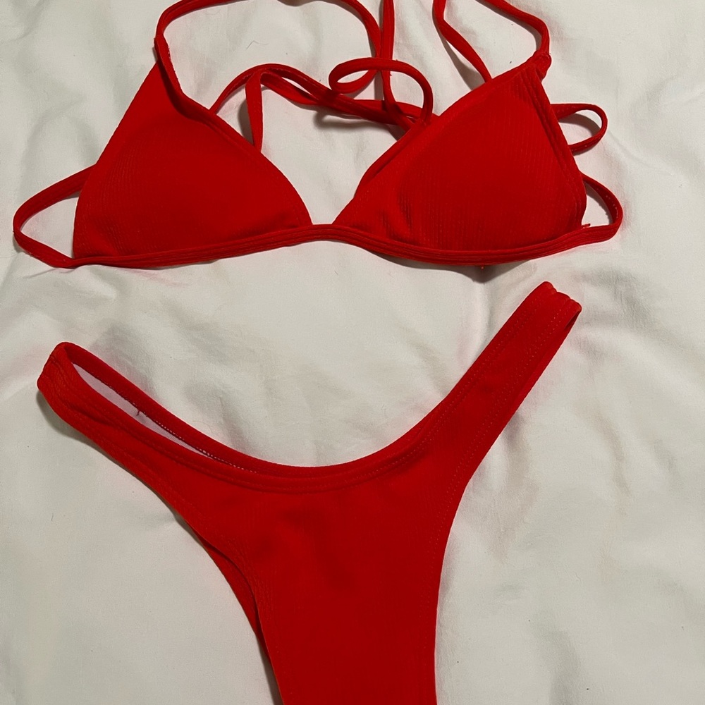 Red bikini